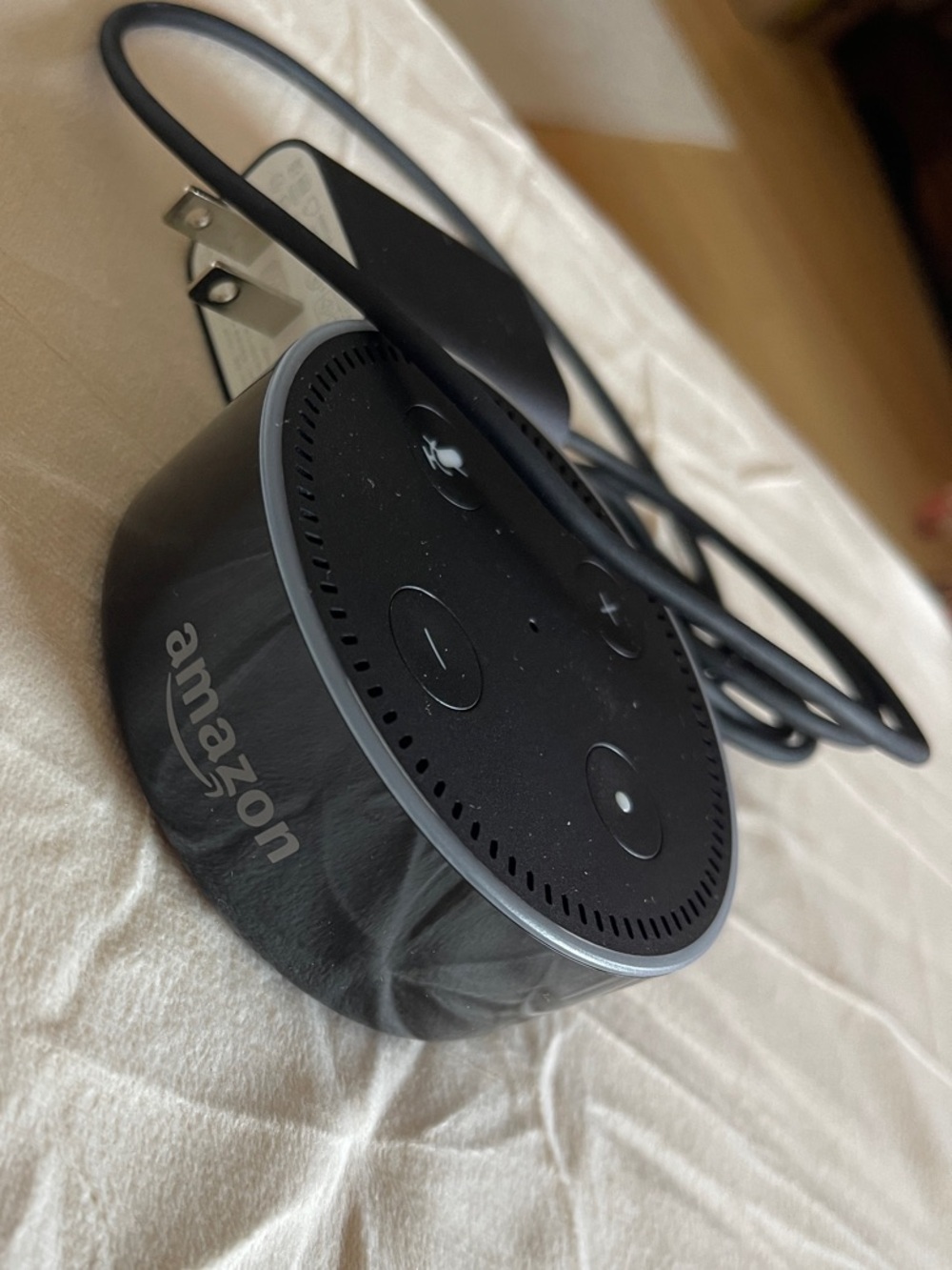 Amazon Echo Smart Speaker with Power Cable